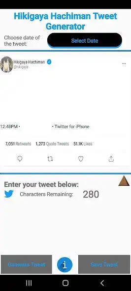 Play Hikigaya Hachiman Tweeter  and enjoy Hikigaya Hachiman Tweeter with UptoPlay