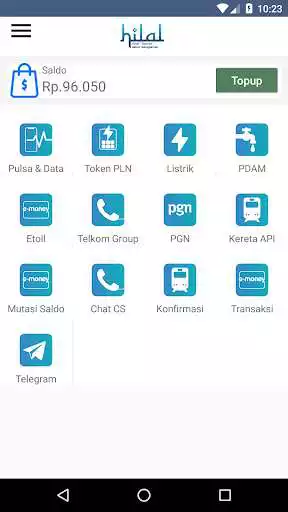 Play Hilal Pay, Ppob pulsa dan bayar apapun sesuka anda as an online game Hilal Pay, Ppob pulsa dan bayar apapun sesuka anda with UptoPlay