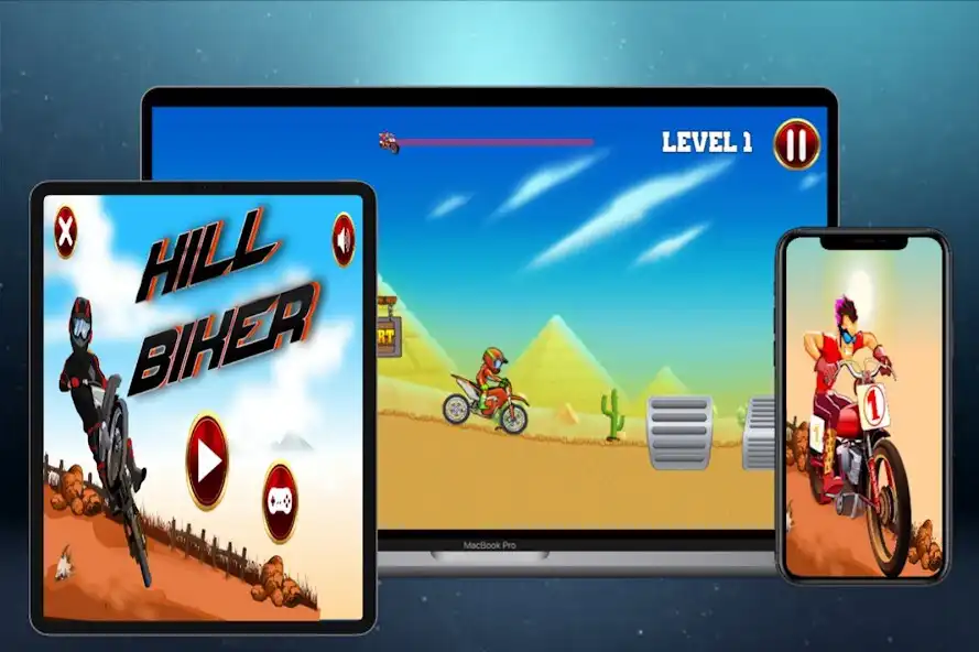 Play Hill Biker  and enjoy Hill Biker with UptoPlay