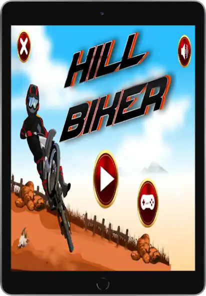 Play Hill Biker as an online game Hill Biker with UptoPlay
