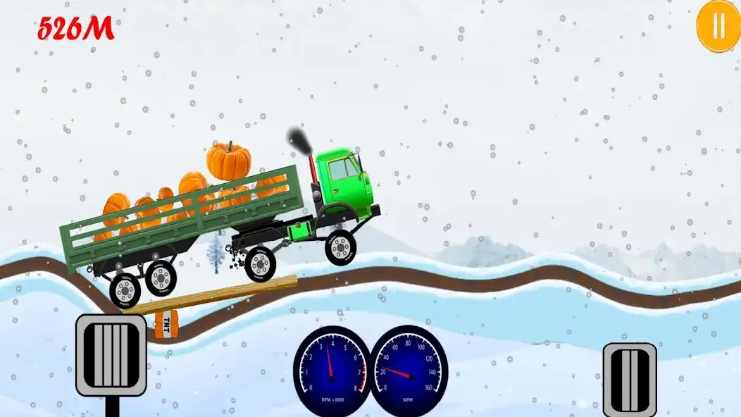 Play Hill Cargo Truck Driving as an online game Hill Cargo Truck Driving with UptoPlay