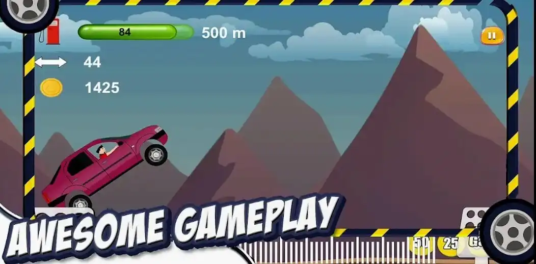 Play Hill Car Race : Climb Racing as an online game Hill Car Race : Climb Racing with UptoPlay