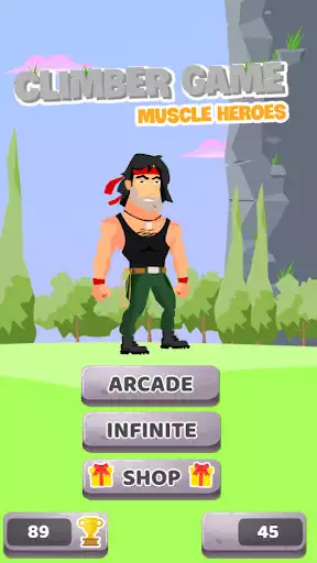 Play Hill Climber Muscle Heroes  and enjoy Hill Climber Muscle Heroes with UptoPlay