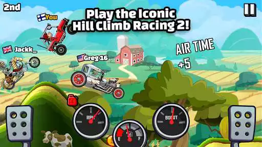 Spela Hill Climb Racing 2 och njut av Hill Climb Racing 2 med UptoPlay