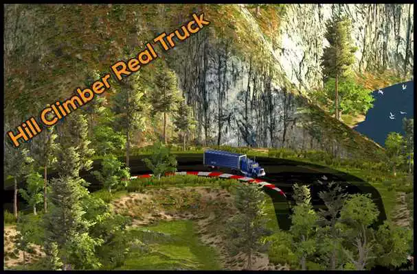 Play hill climb real truck driving