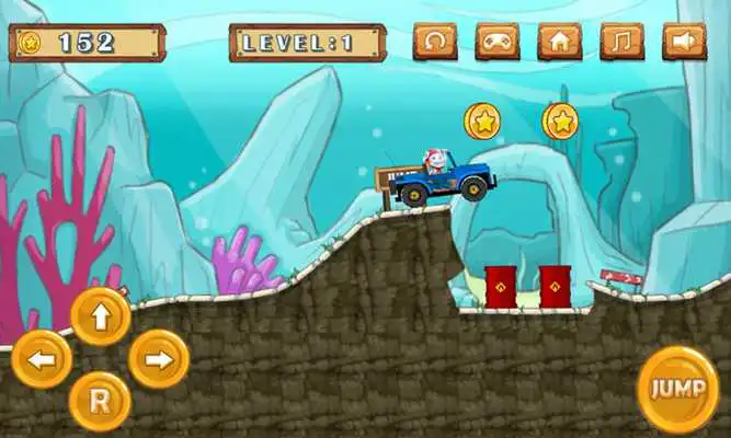 Play Hill Climb Sea Patrol Paw Racing