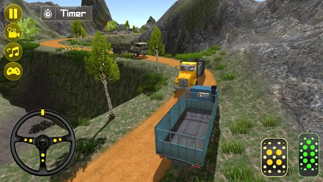 Play Hill Climb US Truck Transport as an online game Hill Climb US Truck Transport with UptoPlay