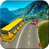 Free play online Hill Coach Bus Simulator : Winter Tour Mad Drive APK
