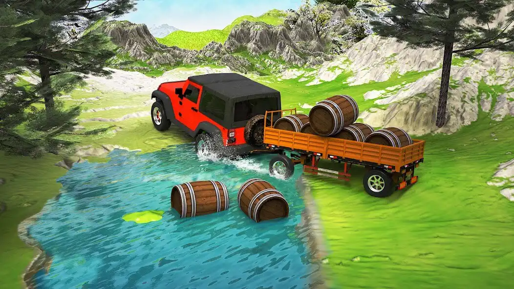 Play Hill Jeep Driving: Jeep Games as an online game Hill Jeep Driving: Jeep Games with UptoPlay