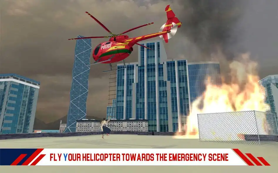 Play Hill Rescue Helicopter as an online game Hill Rescue Helicopter with UptoPlay