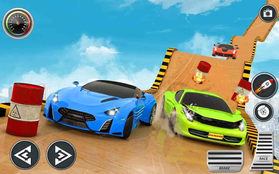 Play Hill Stunts Mega Ramp Car Race  and enjoy Hill Stunts Mega Ramp Car Race with UptoPlay