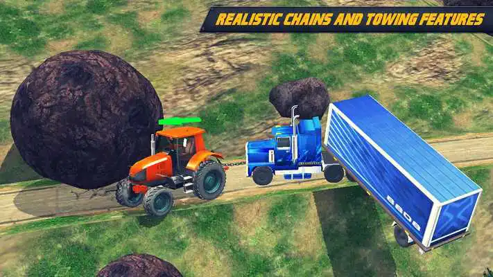 Play Hill Top Tractor Pulling 3D