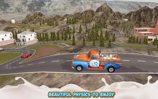 Play Hill Truck Fresh Milk Delivery  and enjoy Hill Truck Fresh Milk Delivery with UptoPlay