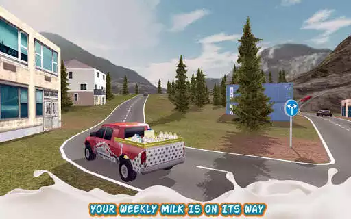 Play Hill Truck Fresh Milk Delivery as an online game Hill Truck Fresh Milk Delivery with UptoPlay