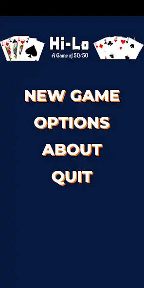 Play HiLo - A Game of 50/50 as an online game HiLo - A Game of 50/50 with UptoPlay