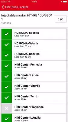 Play Hilti Stock Locator