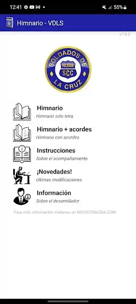 Play Himnario Soldados de la Cruz  and enjoy Himnario Soldados de la Cruz with UptoPlay