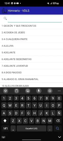 Play Himnario Soldados de la Cruz as an online game Himnario Soldados de la Cruz with UptoPlay