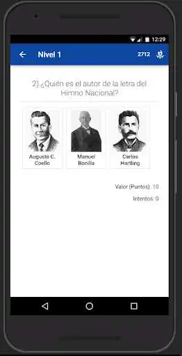 Play Himno Nacional Preguntas - Honduras as an online game Himno Nacional Preguntas - Honduras with UptoPlay