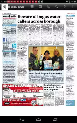 Play Hinckley Times Newspaper as an online game Hinckley Times Newspaper with UptoPlay
