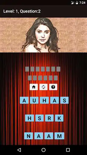 Play Hindi Celebrities Quiz as an online game Hindi Celebrities Quiz with UptoPlay