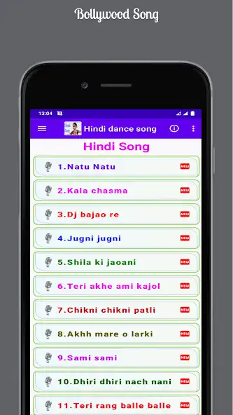 Play Hindi dance song as an online game Hindi dance song with UptoPlay