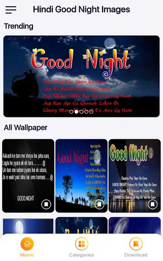Play Hindi Good Night Images