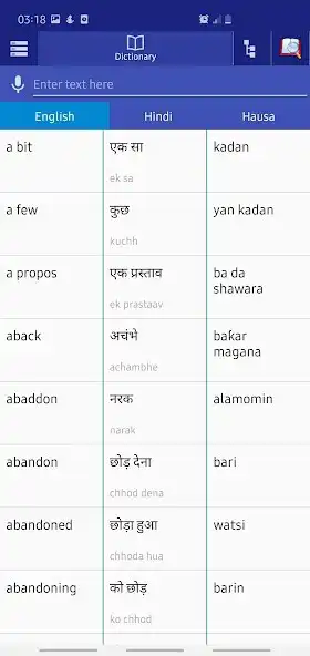 Play Hindi - Hausa Dictionary  and enjoy Hindi - Hausa Dictionary with UptoPlay