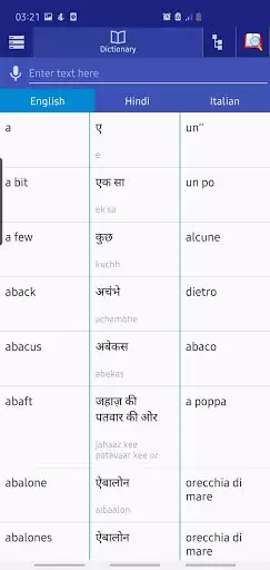 Play Hindi - Italian Dictionary  and enjoy Hindi - Italian Dictionary with UptoPlay