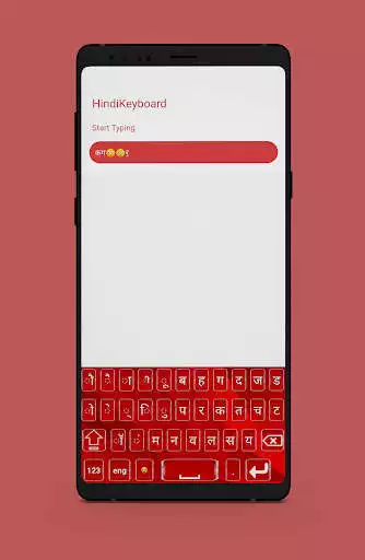 Play Hindi Keyboard: Hindi Typing Keyboard as an online game Hindi Keyboard: Hindi Typing Keyboard with UptoPlay