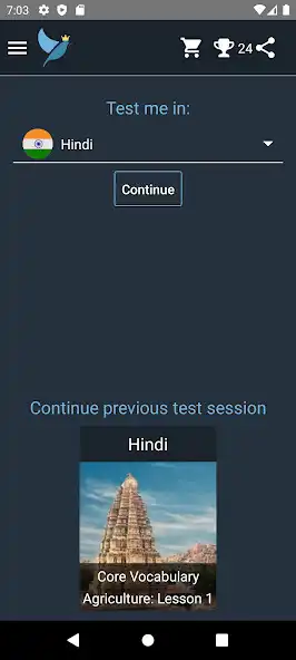 Play Hindi Language Tests  and enjoy Hindi Language Tests with UptoPlay