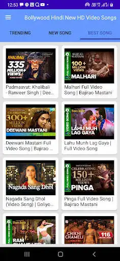 Play Hindi Latest HD Video Songs  and enjoy Hindi Latest HD Video Songs with UptoPlay