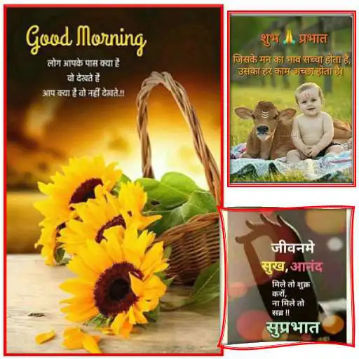 Play Hindi Morning Images quotes APK