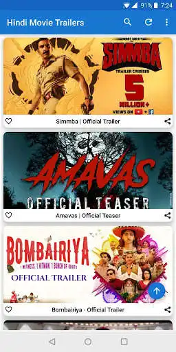 Play Hindi Movie Trailers (Bollywood Movies)  and enjoy Hindi Movie Trailers (Bollywood Movies) with UptoPlay