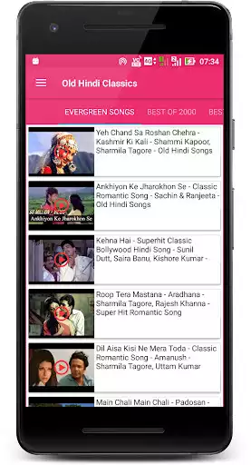 Play Hindi Old Classic Songs  and enjoy Hindi Old Classic Songs with UptoPlay