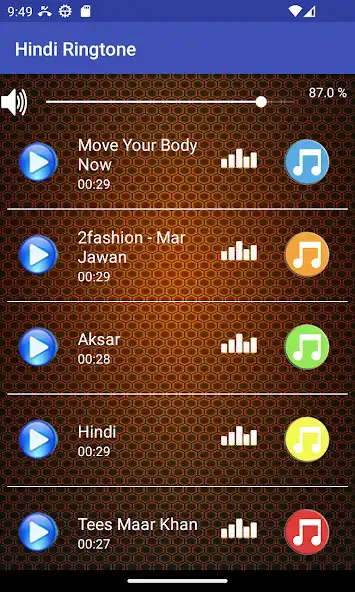 Play Hindi Ringtone  and enjoy Hindi Ringtone with UptoPlay