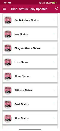 Play Hindi Status Daily Updated as an online game Hindi Status Daily Updated with UptoPlay