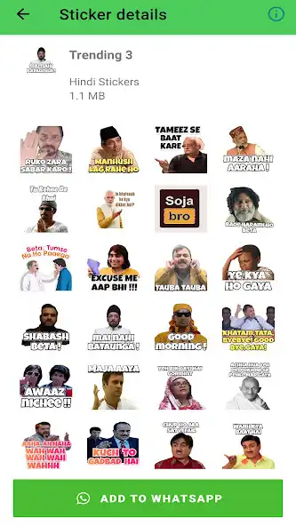 Play Hindi Stickers Funny WASticker as an online game Hindi Stickers Funny WASticker with UptoPlay