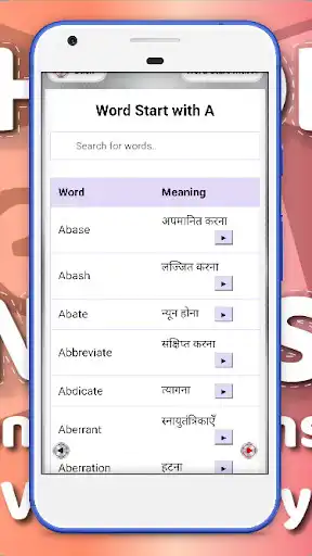 Play Hindi To English Conversation & Common Word as an online game Hindi To English Conversation & Common Word with UptoPlay