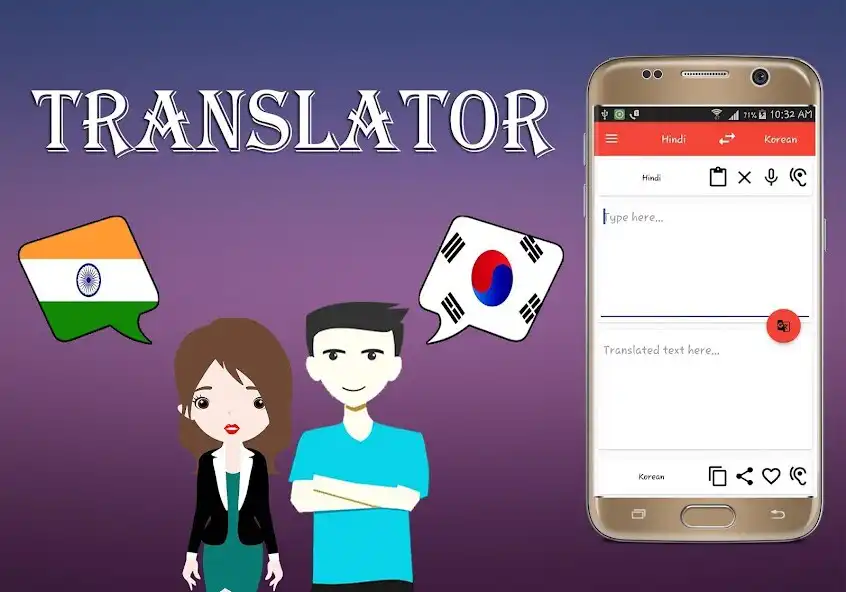 Play Hindi To Korean Translator  and enjoy Hindi To Korean Translator with UptoPlay