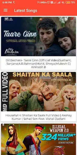 Play Hindi video songs-HD  and enjoy Hindi video songs-HD with UptoPlay