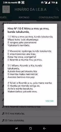 Play Hinário da IEBA as an online game Hinário da IEBA with UptoPlay