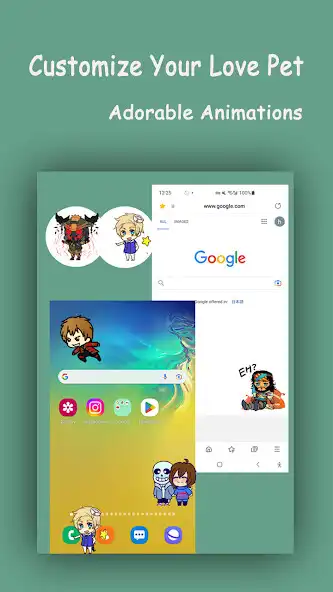 Play Hipet - Pets on screen as an online game Hipet - Pets on screen with UptoPlay