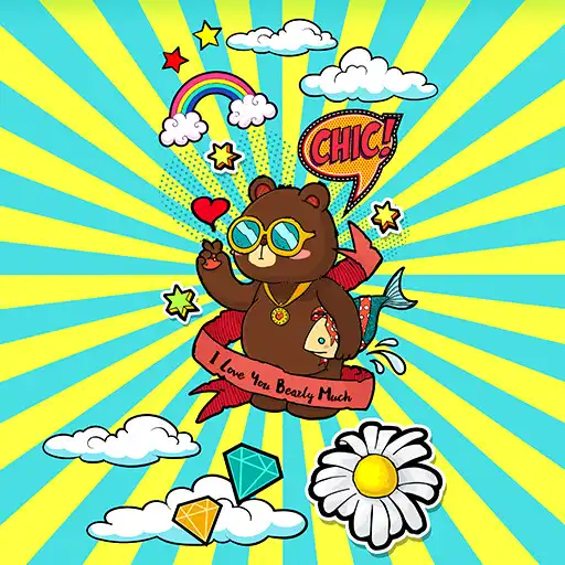 Play HipHop Bear - Wallpaper APK