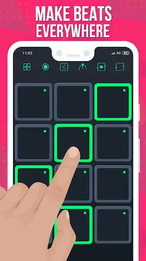 Play Hip-Hop Drum Pads Guru  and enjoy Hip-Hop Drum Pads Guru with UptoPlay