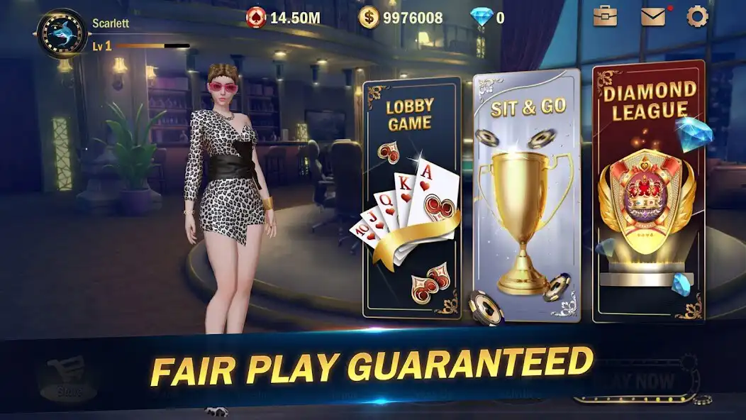 Play Hi Poker 3D:Texas Holdem as an online game Hi Poker 3D:Texas Holdem with UptoPlay