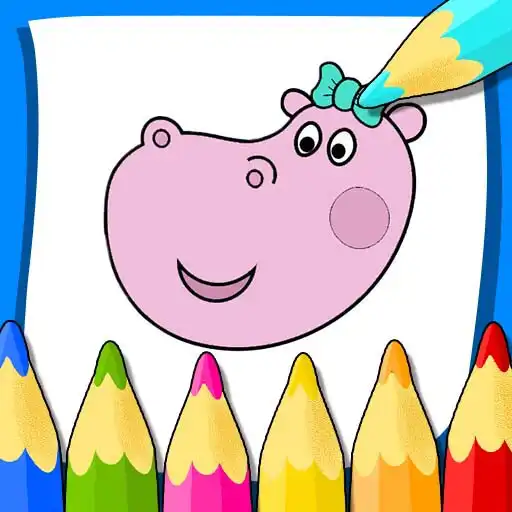 Play Hippo: Coloring Book for Kids APK