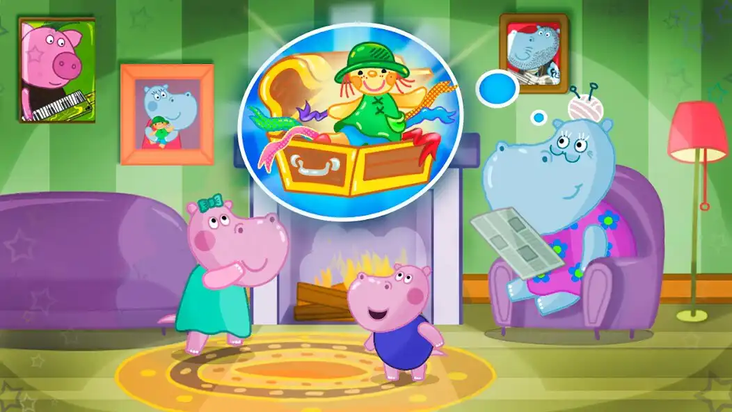 Play Hippo in Search of Adventures  and enjoy Hippo in Search of Adventures with UptoPlay