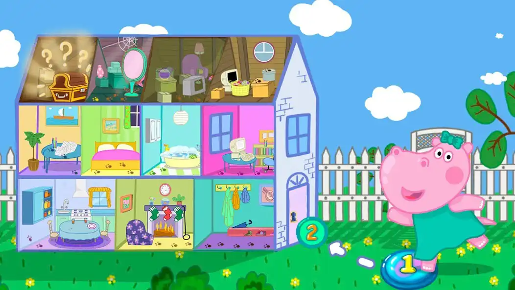Play Hippo in Search of Adventures as an online game Hippo in Search of Adventures with UptoPlay