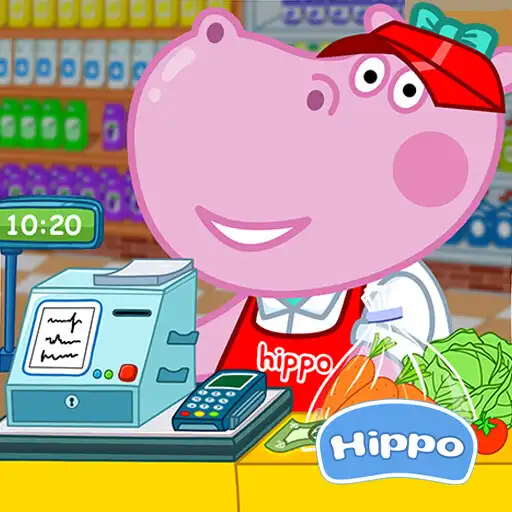 Play Hippo: Supermarket cashier APK